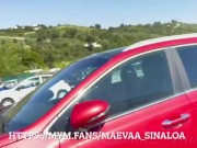 Maevaa Sinaloa - SODOMISÉE dans un parking extérieur en public il me remplit le cul de SPERME