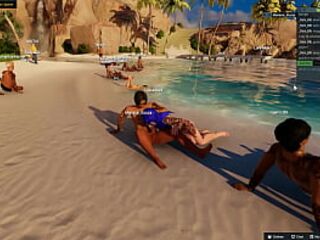 Fudendo gostoso na praia