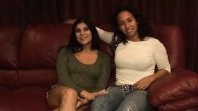 Marvelous lesbian ladies are happy to lick each other&#039;s tight and shaved holes