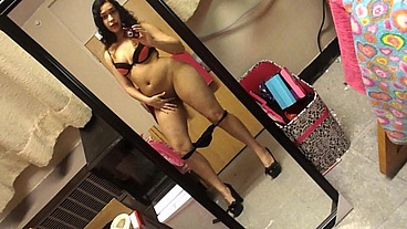 Carmen Valentina Porn Star & Kitty Amateur Latina Strip in Selfie & Webcam
