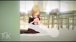 Erotic Anime Girl Gets Pregnant With Big Dick - Abdomen Expansion Orgasm