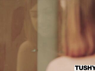 TUSHY Small teen gets her butt gaped