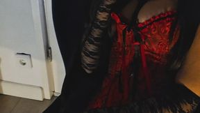 Halloween night — Lynn turns into a dark charm. EVE120