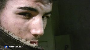 Beur Bad Guy Ignacio Jerks Off in a Basement With Risk and Attitude
