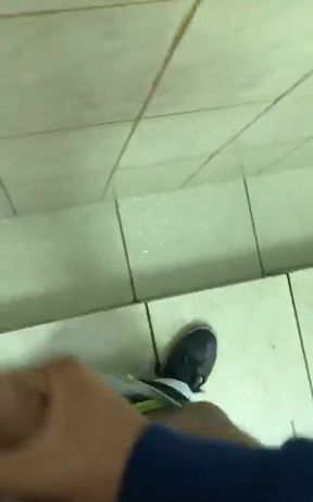 I couldn't take it anymore and I ran in the bathroom and there was no mouth to put it in