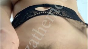 Giantess Rides Dildo for You - POV Chin Strap Dildo riding