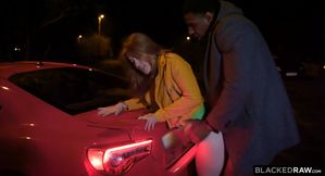 From deep throat to rough pounding, this redhead can't get enough of the BBC