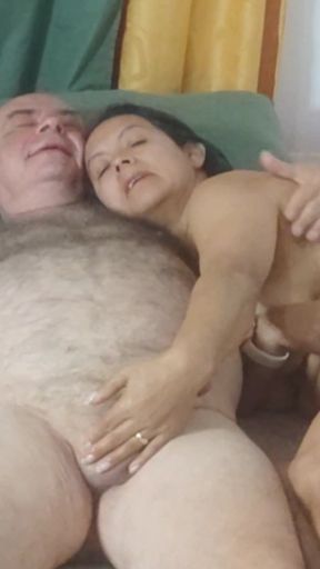 Epic moment from &quot;HALLOWEEN SPECIAL BABY PUT OUT MY FIRE WITH ADAMANDEVE AND LUPO&quot;