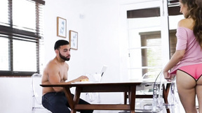 Teen loves to take her Boyfriend big dick in her mouth