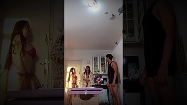 Massagem que Terminou em Putaria com o Namorado da Massagista