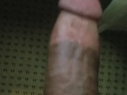 Shemale Cumming in Casino Window while Watching Workers Make Her Omlet