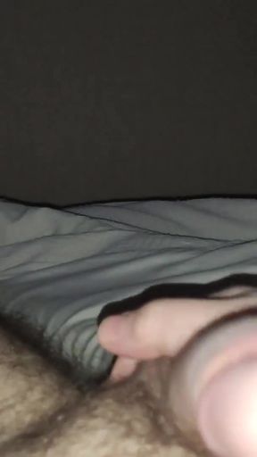 Must-see moment from &quot;Heavy man close-up solo jerk off and cumshot on my hairy belly.&quot;