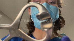 POV Dental Cavity Filling No Numbing Blue Gloves and Scrubs 4K