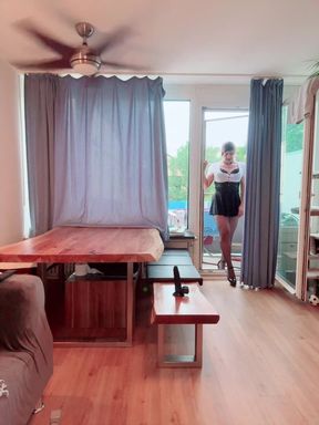 Sissy Coming Home From Work