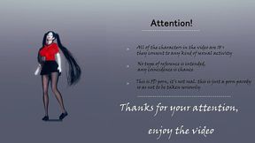 shingeki no kyojin hange x pieck doggystyle and behind fuck [full video]