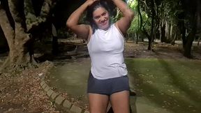 aventuras do casal mattos - transando na praca da cidade