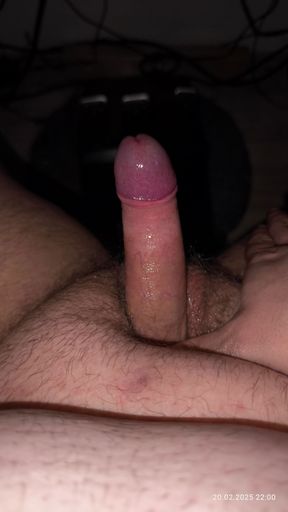 Cumshot after holding back several times