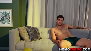 Hot gay stepbrothers fuck bareback