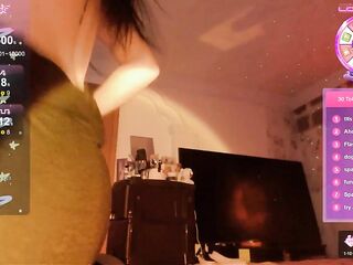 RICH SLIM CUTIE DOES CARNAL DANCE FOR HER BOSS.