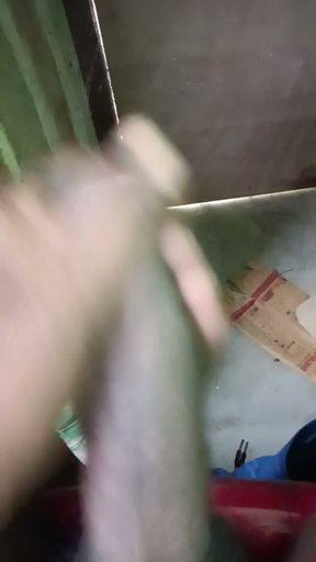 My black bick cum out