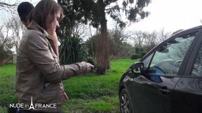 Melody gets anal fucked by big cock of the mechanic !
