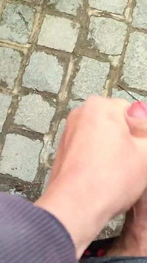 POV: Outdoors cum