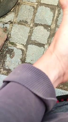 POV: Outdoors cum