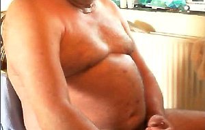 grandpa cum on cam on cam
