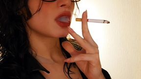 Today's lesson, how to smoke and inhale correctly ;) muaa xx