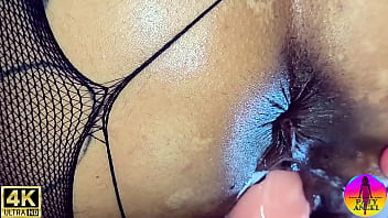 Employee fucks boss with sex machine up to Latina'_s ass