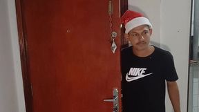 papai noel trouxe seu presente no saco pra mim