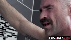 ”Bambi Joins Sexy Couple in Shower”