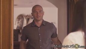 Adorable Avi Love spreads her legs for finger action and sensual cock