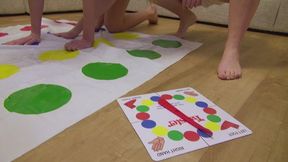 3 Girl Twister In Diapers