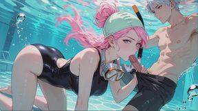 Underwater Fetish Stories #25: Bubblegum Depths