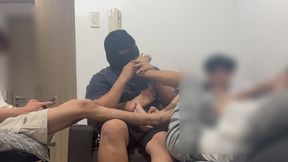 Wendell Lee and Justin Feet worshiped (feet buffet special)