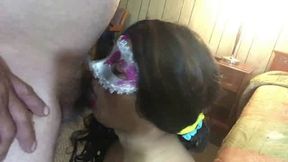 Latino Barebacks CD Claudia in a Motel