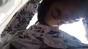 in middle of a party the cheating slut wife follow me to the bathroom and suck my cocks and allows me to fuck her and cum inside