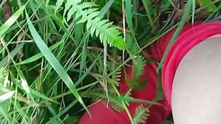 Nepali girl fucking at jungle with audio