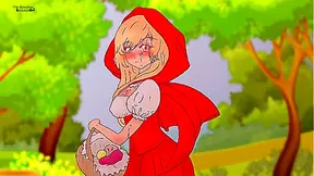 Little Red Scolds Perverted Wolf After Wild Tree Encounter – Horny Hentai Twist