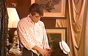 Vintage ts maid gets fucked on a table