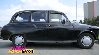 Female Fake Taxi Sex toys make toned babe cum hard in czech taxi