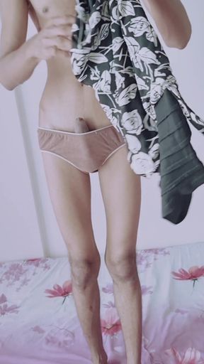 Skinny boy masturbating   Clip 1