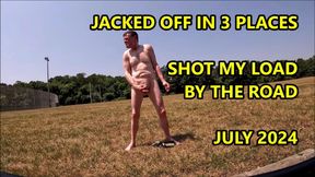 JACKED OFF IN 3 PLACES CAME BY THE ROAD JULY 2024