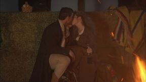 Babe is enjoying while her man is drilling her in the middle of the night