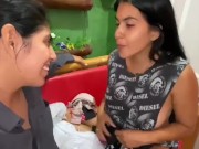 The best lesbian sex - STEPMOTHER AND STEPPAUGHTER.