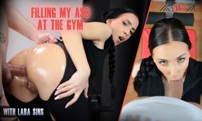 Lara Sins - Filling My Ass At The Gym