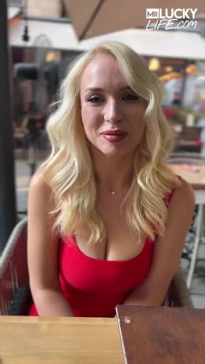 Catching Up With Blonde Beauty Vera Jarw In Budapest