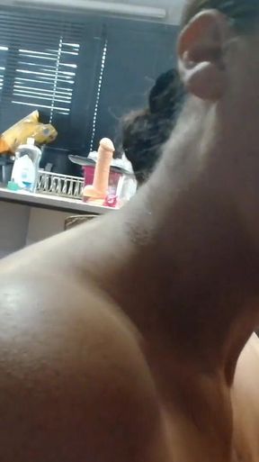 Blowing Daddys Cock Till He Blows in My Mouth