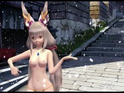 【MMD R-18】 Kimiiro ni Somaru / Xenoblade / Nia